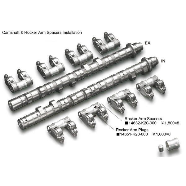 K20A, F20C/F22C Rocker Arm Plugs